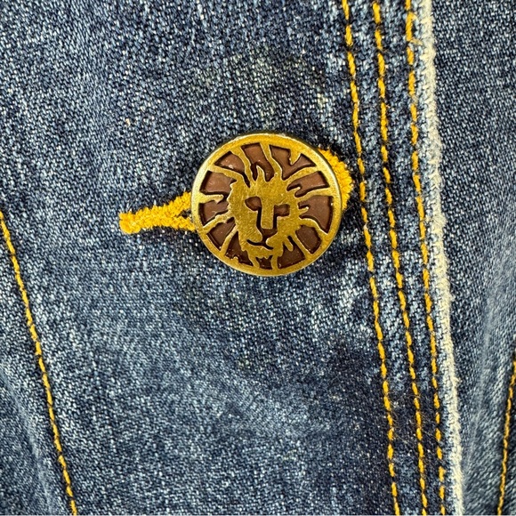 Anne Klein vintage denim tailored denim blazer, Bloomingdale’s y2kSz 6 Petite - Picture 6 of 17